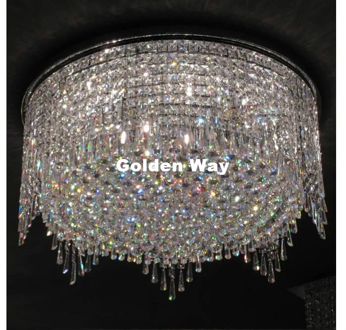 Free Shipping Modern Luxury Crystal Ceiling Lamp Living Room Large Round Home Decoration Ceiling Lighting LED Crystal Lights
Free Shipping Modern Luxury Crystal Ceiling Lamp Living Room Large Round Home Decoration Ceiling Lighting LED Crystal Lights