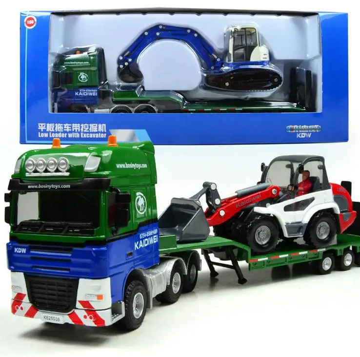 Free shipping! 1 : 50 alloy slide toy models construction vehicles,low loader with excavator model, Baby educational toys
Free shipping! 1 : 50 alloy slide toy models construction vehicles,low loader with excavator model, Baby educational toys