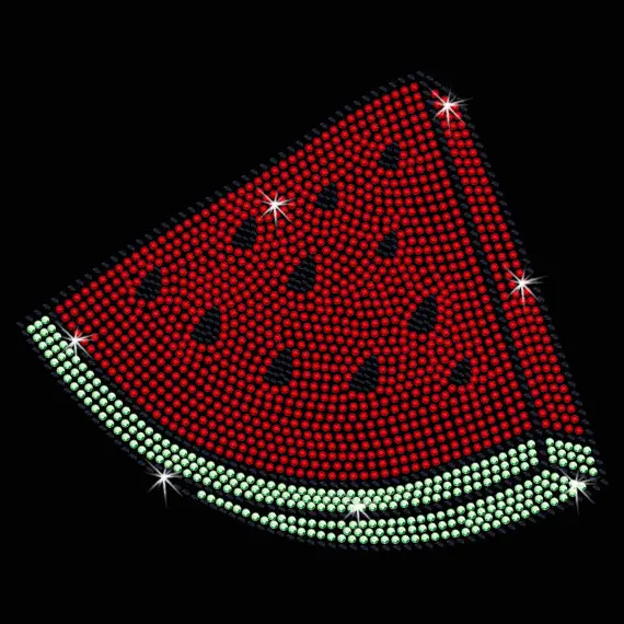 2pc/lot Watermelon Slice iron on transfer rhinestones fix iron on patches appliques for dress shirt coat
2pc/lot Watermelon Slice iron on transfer rhinestones fix iron on patches appliques for dress shirt coat