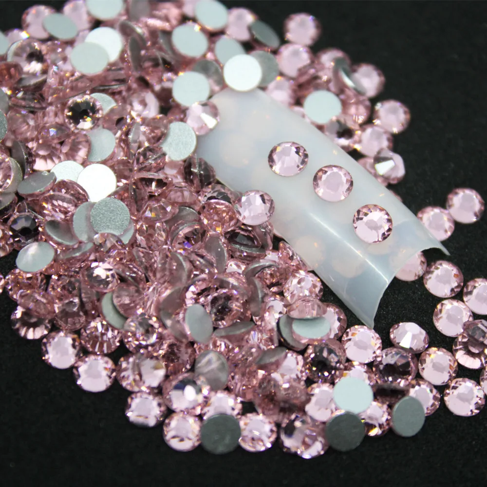 SS6-SS8 LT. Rose Rhinestones Back Flat Round Nail Art Decorations And Stones Non Hotfix Rhinestones Crystals for DIY Glass
SS6-SS8 LT. Rose Rhinestones Back Flat Round Nail Art Decorations And Stones Non Hotfix Rhinestones Crystals for DIY Glass