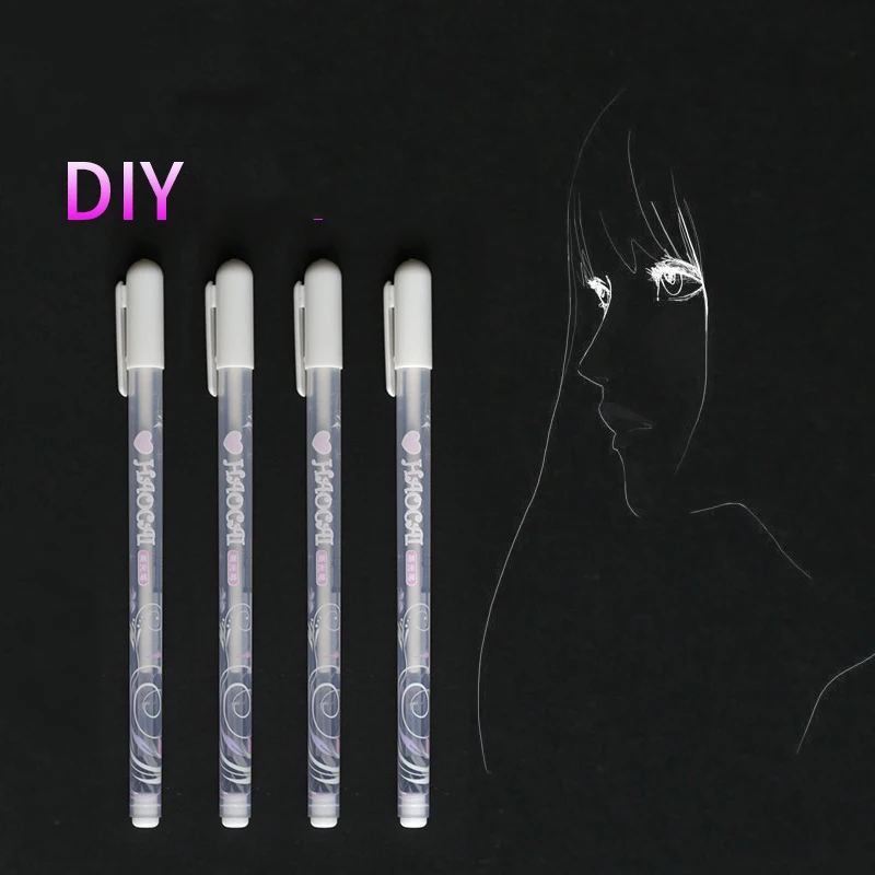1Pcs White Ink Color Photo Album 0.8MM Gel Pen Cute Unisex White Highlight Pen Gift For Kids Stationery Office School Supplies
1Pcs White Ink Color Photo Album 0.8MM Gel Pen Cute Unisex White Highlight Pen Gift For Kids Stationery Office School Supplies