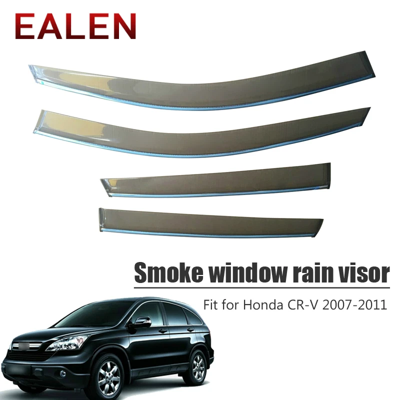EALEN For Honda CR-V 2007 2008 2009 2010 2011 Vent Sun Deflectors Guard ABS car accessories 4Pcs/1Set Smoke Window Rain Visor
EALEN For Honda CR-V 2007 2008 2009 2010 2011 Vent Sun Deflectors Guard ABS car accessories 4Pcs/1Set Smoke Window Rain Visor