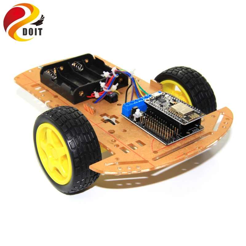 Wi-Fi Smart 2WD автомобильное шасси с платой разработки NodeMCU + щиток двигателя для ESP8266 ESP-12F DIY RC игрушка пульт дистанционного управления
Wi-Fi Smart 2WD автомобильное шасси с платой разработки NodeMCU + щиток двигателя для ESP8266 ESP-12F DIY RC игрушка пульт дистанционного управления