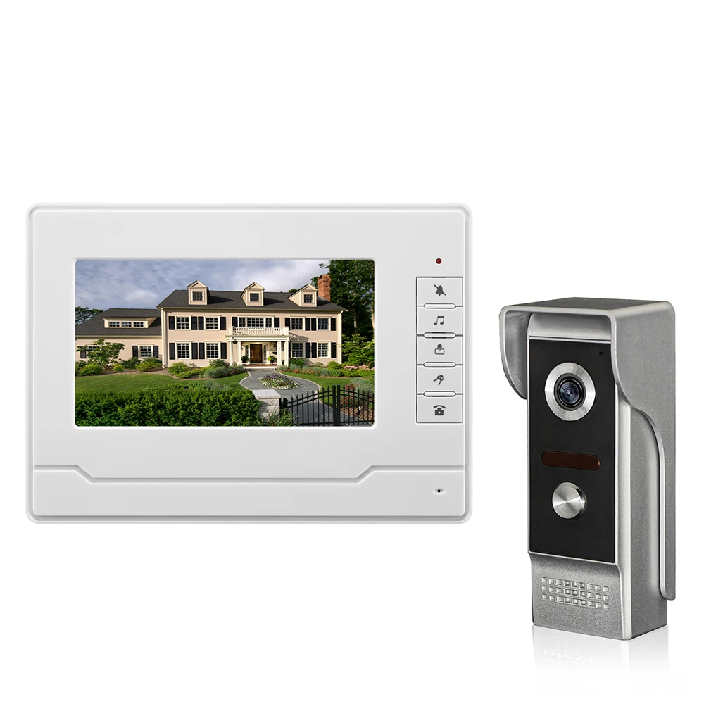 Video Door Intercom 7''Inch Wired Video Door Phone Visual Video Intercom Doorbell Monitor Camera Kit For Home Security
Video Door Intercom 7''Inch Wired Video Door Phone Visual Video Intercom Doorbell Monitor Camera Kit For Home Security