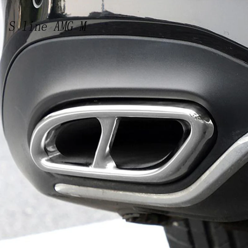 Car styling Tail Throat Exhaust Pipe for Mercedes Benz A Class A180 A200 auto exhaust pipe cover Sticker muffler tip accessories
Car styling Tail Throat Exhaust Pipe for Mercedes Benz A Class A180 A200 auto exhaust pipe cover Sticker muffler tip accessories