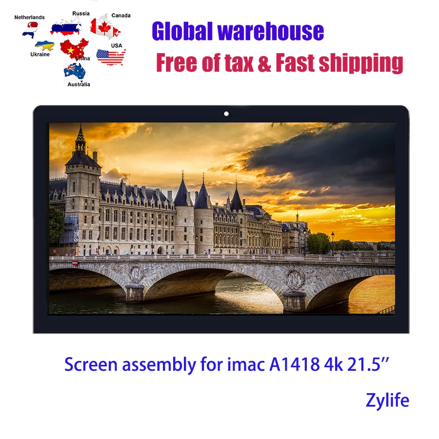 for iMac A1418 4K 21.5" screen assembly LCD screen panel EMC:2833 LM215UH1-SDA1 2015
for iMac A1418 4K 21.5" screen assembly LCD screen panel EMC:2833 LM215UH1-SDA1 2015
