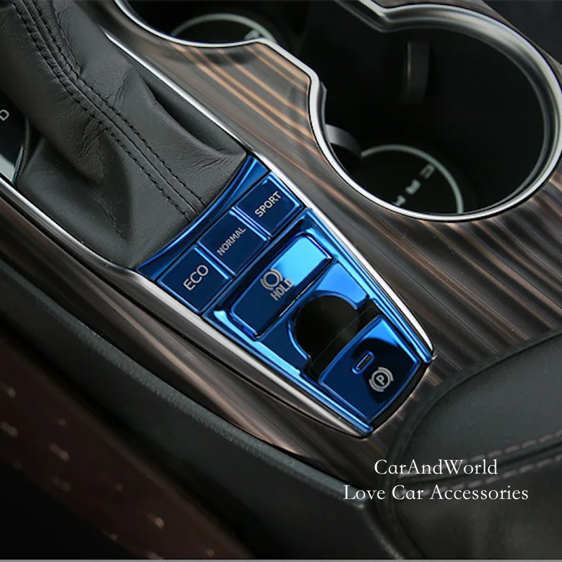 Для Toyota Camry 2018-2023 электронный ручной тормоз переключения передач ECO HOLD SPORT крышка панели накладки из нержавеющей стали автомобильные аксессуары
Для Toyota Camry 2018-2023 электронный ручной тормоз переключения передач ECO HOLD SPORT крышка панели накладки из нержавеющей стали автомобильные аксессуары