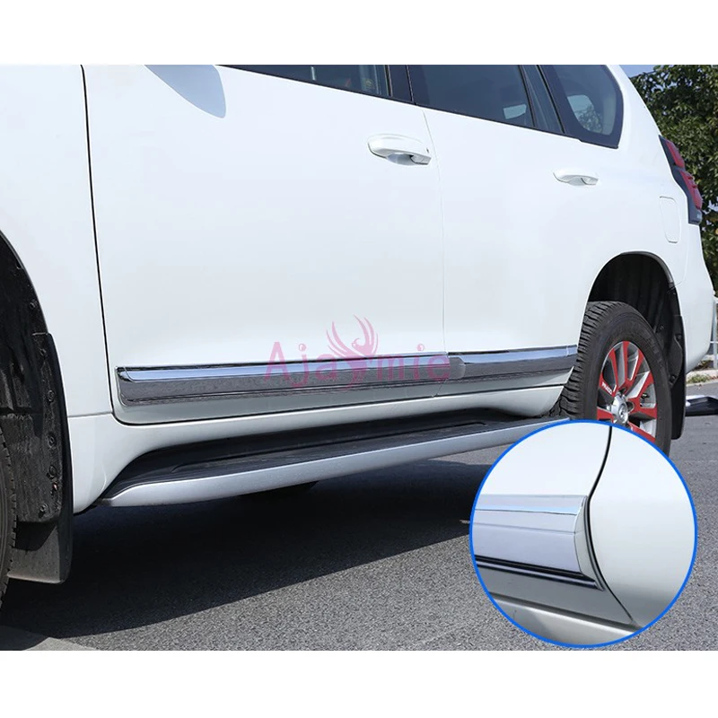 Accessories For Toyota Land Cruiser Prado LC150 FJ150 2010-2017 ABS Body Side Garnish Moulding Trim Chrome Car Styling
Accessories For Toyota Land Cruiser Prado LC150 FJ150 2010-2017 ABS Body Side Garnish Moulding Trim Chrome Car Styling