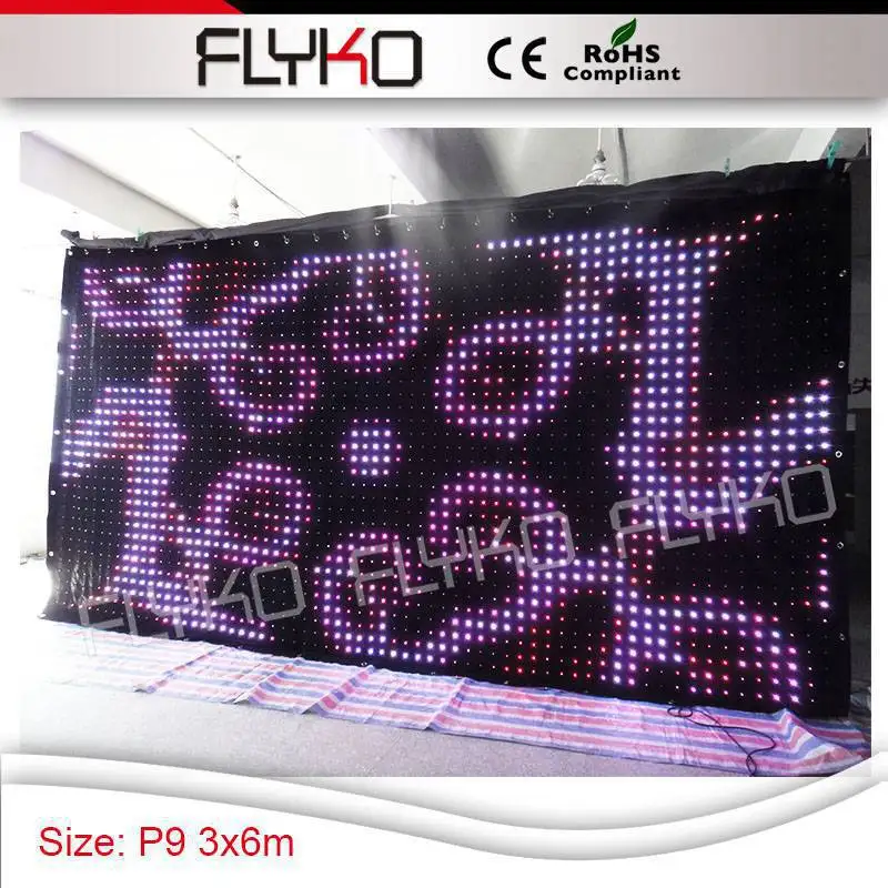 P9CM fireproof velvet material video curtain for stage background 10ft by 20ft
P9CM fireproof velvet material video curtain for stage background 10ft by 20ft