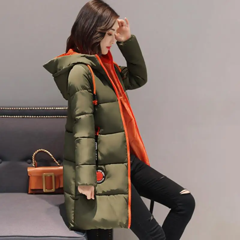 Hot new women cotton long parkas coat oversize cotton winter jacket coat women's Thicken warm outerwear coats Large plaid slim
Hot new women cotton long parkas coat oversize cotton winter jacket coat women's Thicken warm outerwear coats Large plaid slim