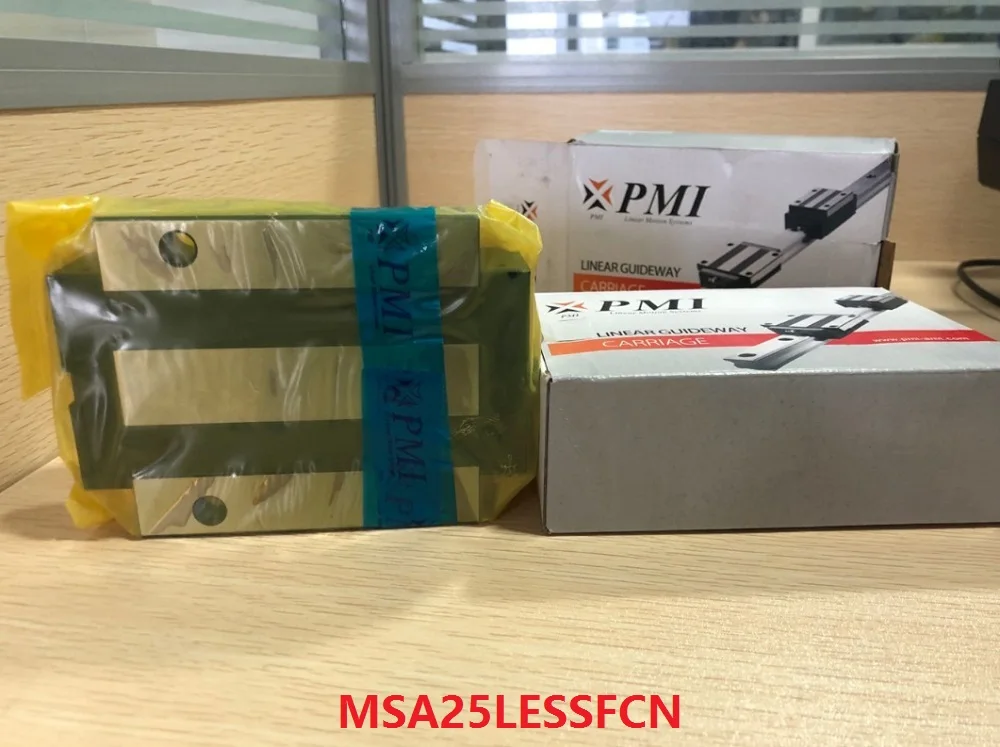 4 шт. оригинальные тайваньские PMI MSA25LE-N MSA25LESSFCN линейные направляющие скользящие блоки для CO2 лазерной машины MSA25LE
4 шт. оригинальные тайваньские PMI MSA25LE-N MSA25LESSFCN линейные направляющие скользящие блоки для CO2 лазерной машины MSA25LE
