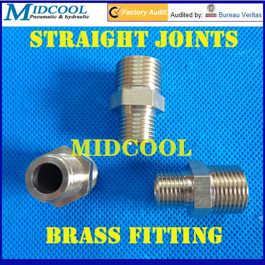 1/2" BSP and 1" BSP brass pipe fitting two male head Straight joints hose Connector high quality for water oil air tube
1/2" BSP and 1" BSP brass pipe fitting two male head Straight joints hose Connector high quality for water oil air tube