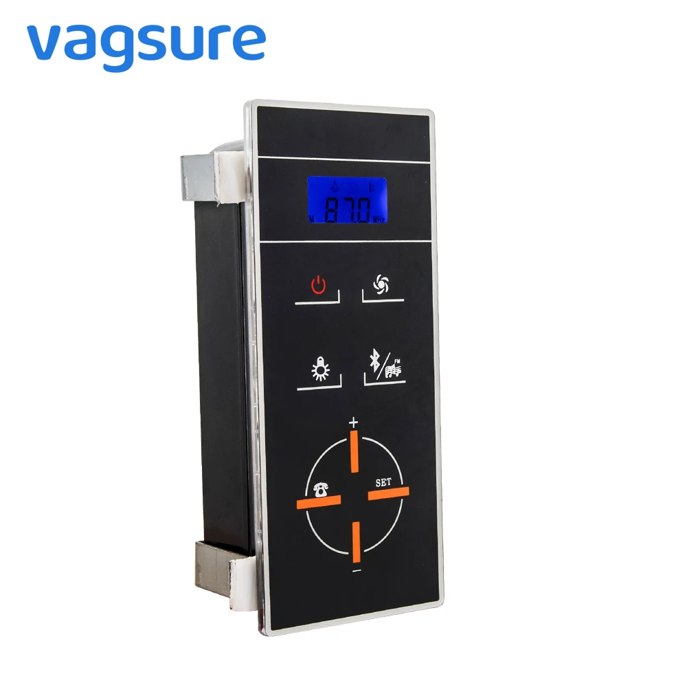 Certified Shower FM Radio Control Panel for Shower Room Induction Bluetooth Shower Controller Set AC 220V 12V Transformer
Certified Shower FM Radio Control Panel for Shower Room Induction Bluetooth Shower Controller Set AC 220V 12V Transformer