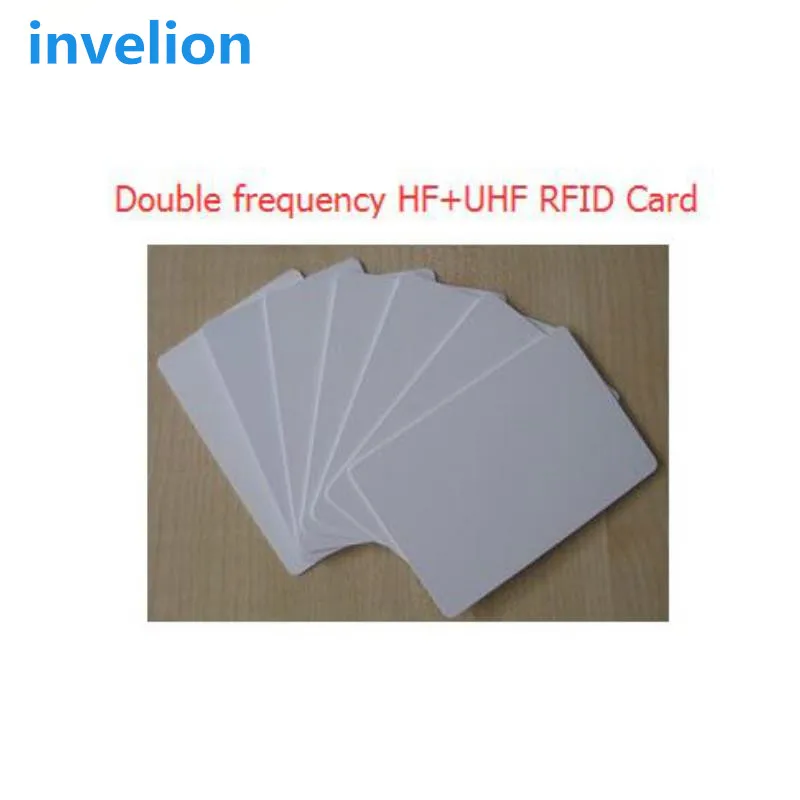 Двухчастотный rfid UHF epc gen2 860-960 МГц + HF пассивный 13,56 МГц чистый MF 1K ПВХ-карта для личного посещения
Двухчастотный rfid UHF epc gen2 860-960 МГц + HF пассивный 13,56 МГц чистый MF 1K ПВХ-карта для личного посещения