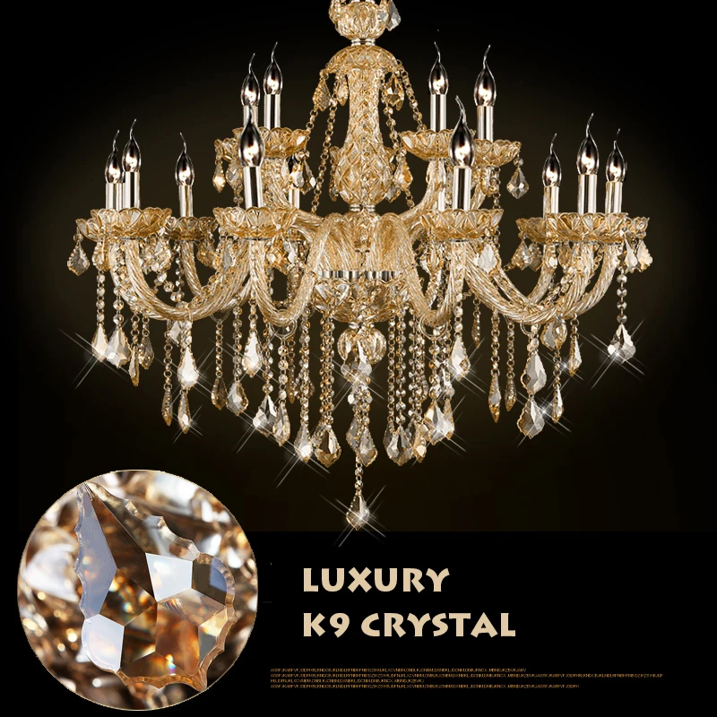 Modern Crystal Chandelier Lights Home Decoration Luxury Hanging Lamp Bedroom Living Dining Room Modern Suspension Chandelier
Modern Crystal Chandelier Lights Home Decoration Luxury Hanging Lamp Bedroom Living Dining Room Modern Suspension Chandelier