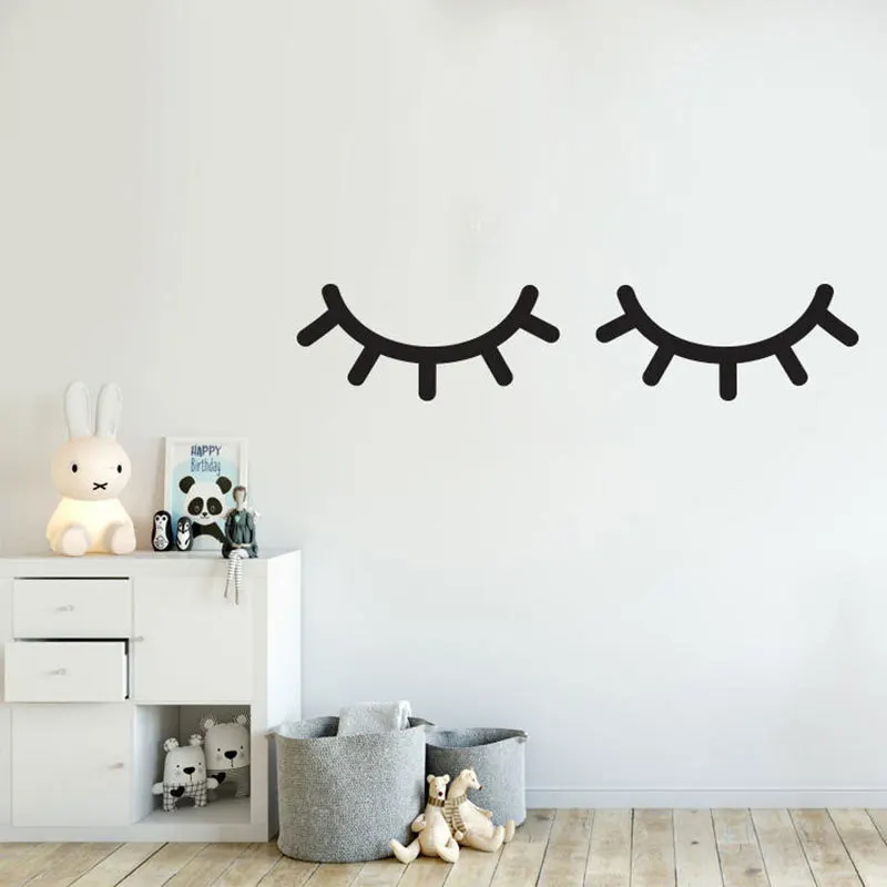 Cute Beautiful Eyes Eyelashes Wall Sticker For Home Decor Living Room Background Decoration Decals Art Personalized Wallpaper
Cute Beautiful Eyes Eyelashes Wall Sticker For Home Decor Living Room Background Decoration Decals Art Personalized Wallpaper