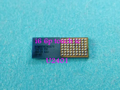 10pcs/lot crystal touch ic for Iphone 6 6plus silver color U2401 BCM5976C1KUB6G
10pcs/lot crystal touch ic for Iphone 6 6plus silver color U2401 BCM5976C1KUB6G