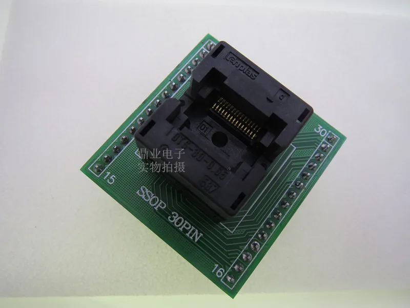 SSOP30/DIP30 ENPLAS OTS-30-0.65-01 IC Burning seat Adapter testing seat Test Socket test bench in stock free ship
SSOP30/DIP30 ENPLAS OTS-30-0.65-01 IC Burning seat Adapter testing seat Test Socket test bench in stock free ship