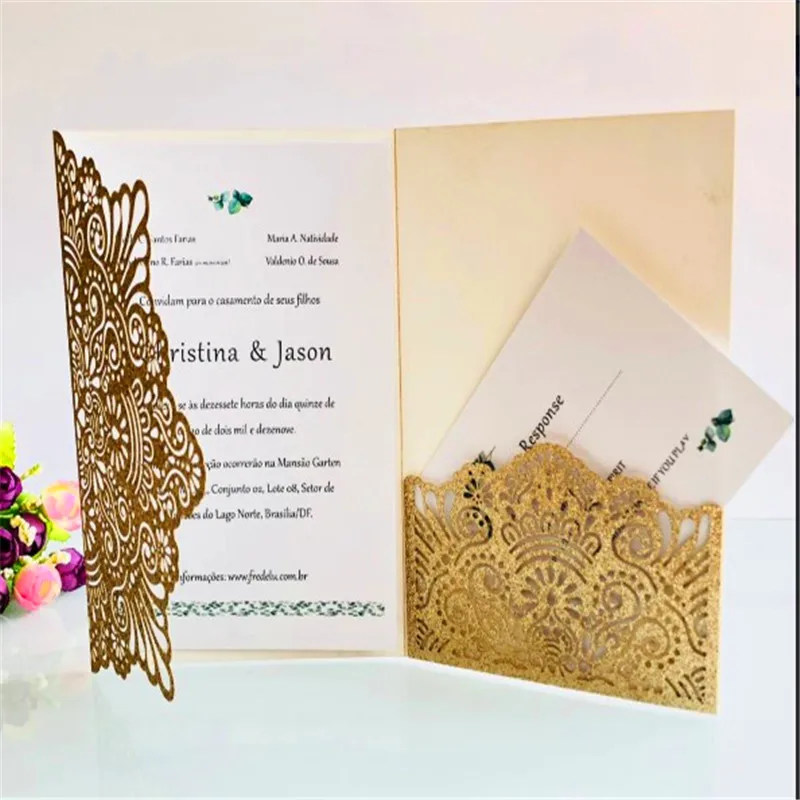 50 Pieces Full Set Wedding Invitation Five-star Hotel Large-scale Commercial Event Hollow Colorful Greeting Card
50 Pieces Full Set Wedding Invitation Five-star Hotel Large-scale Commercial Event Hollow Colorful Greeting Card