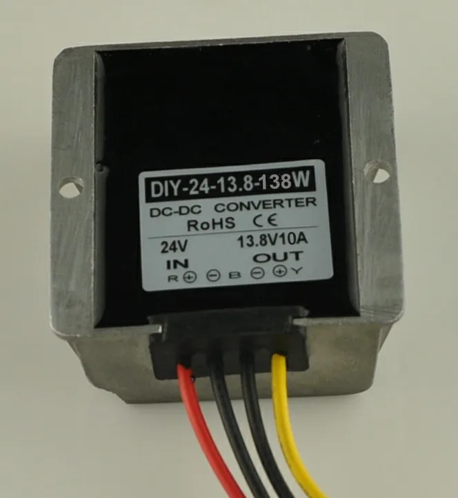 24V36V(17-40V) To 13.8V 10A 138W DC DC Buck Converter For Car Radio Intercom Power Step Down Module Voltage Regulator Waterproof
24V36V(17-40V) To 13.8V 10A 138W DC DC Buck Converter For Car Radio Intercom Power Step Down Module Voltage Regulator Waterproof