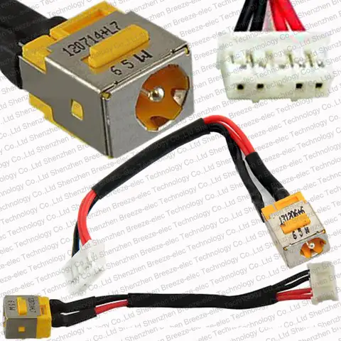 65W 100% NEW 1.65mm PIN DC Power Jack wire Cable for ACER Extensa Travelmate 5520 5520G 5320 5230 5330 5530 5730 5310 series