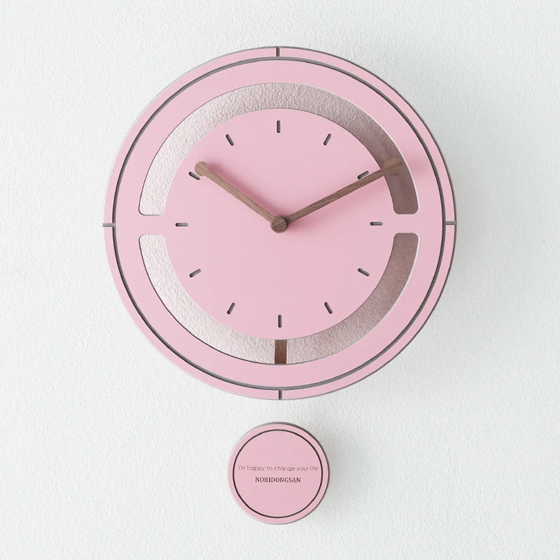 Stylish minimalist swing home wall clock Literary style office decorative wall clock
Stylish minimalist swing home wall clock Literary style office decorative wall clock