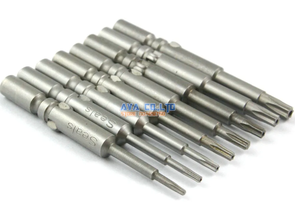 1 Set 8 Pieces Torx Screwdriver Bit Set 6mm Round Shank 60mm Long Torx Screwdriver Bits Set
1 Set 8 Pieces Torx Screwdriver Bit Set 6mm Round Shank 60mm Long Torx Screwdriver Bits Set