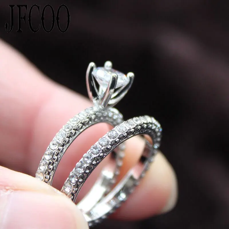 2019 Bruiloft Nieuwe Vrouwen Dubbele Ringen Set Engagement Vrouw Zirconia Ring Voor Lover Party Sieraden Dropshipping
2019 Bruiloft Nieuwe Vrouwen Dubbele Ringen Set Engagement Vrouw Zirconia Ring Voor Lover Party Sieraden Dropshipping