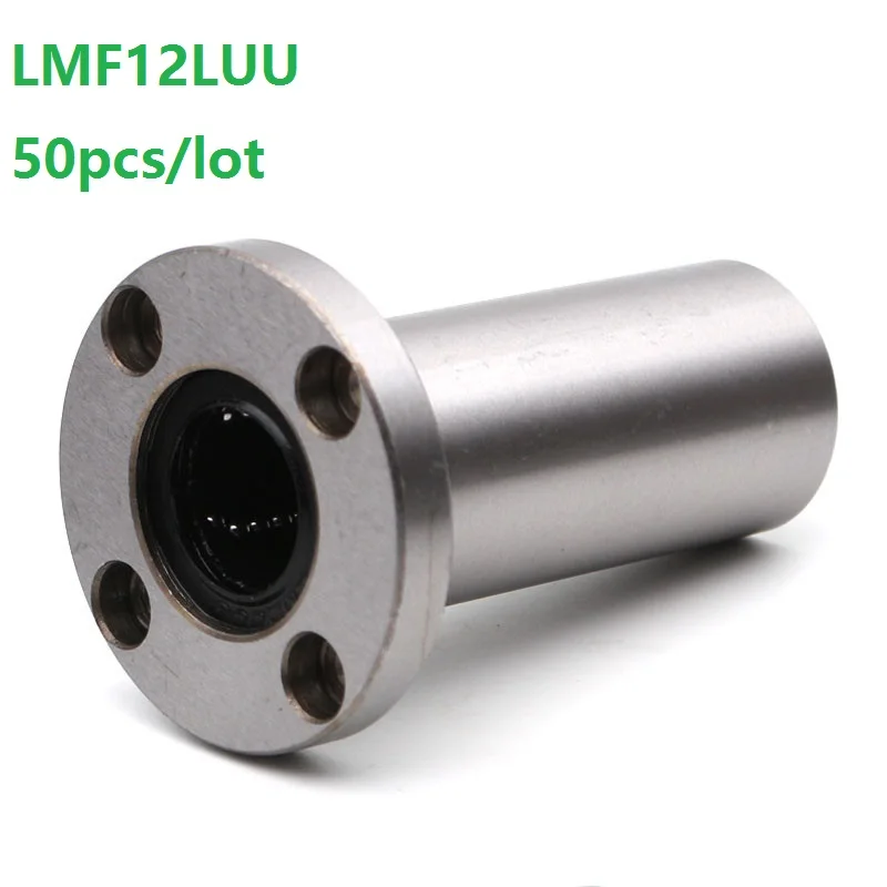 50pcs/lot LMF12LUU Long Type Round Flange Linear Bushing linear Bearing for linear shaft CNC 3D printer
50pcs/lot LMF12LUU Long Type Round Flange Linear Bushing linear Bearing for linear shaft CNC 3D printer