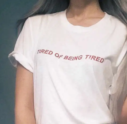 Skuggnas Tired Of Being Tired japanese T-shirt Tumblr Inspired Softgrunge Daddy Pale tee shirt Harajuku aesthetic tumblr tops
Skuggnas Tired Of Being Tired japanese T-shirt Tumblr Inspired Softgrunge Daddy Pale tee shirt Harajuku aesthetic tumblr tops