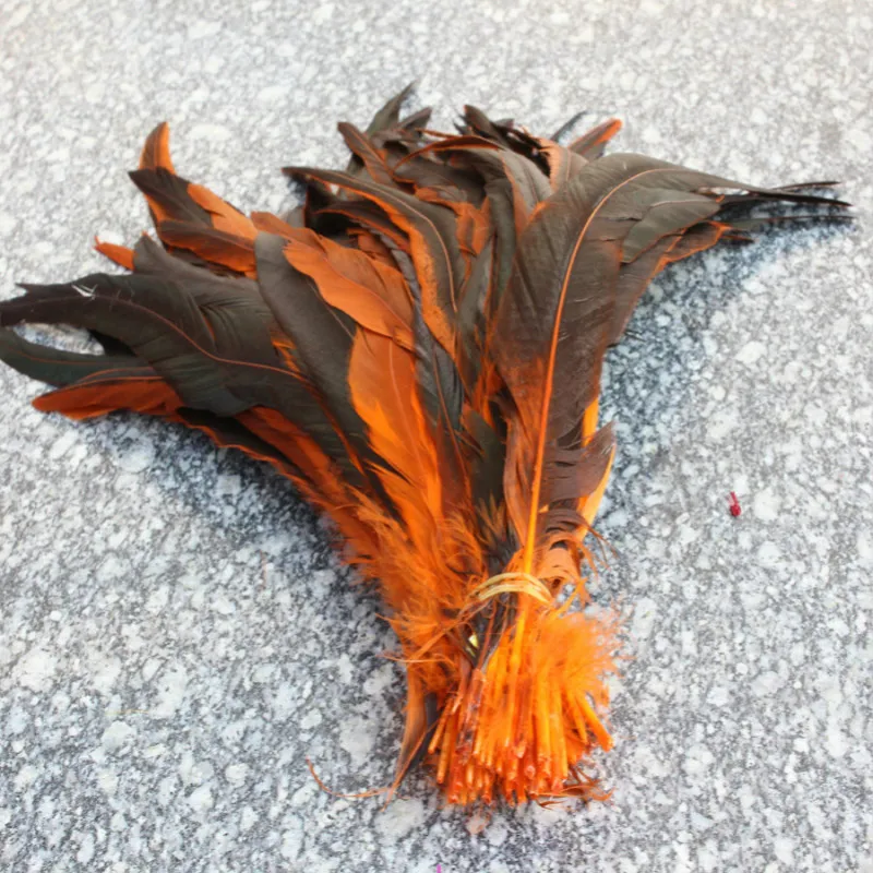 New! Wholesale high quality 500 pc orange rooster feathers, 12-14 "/ 30-35CM DIY jewelry decoration, art props accessories
New! Wholesale high quality 500 pc orange rooster feathers, 12-14 "/ 30-35CM DIY jewelry decoration, art props accessories