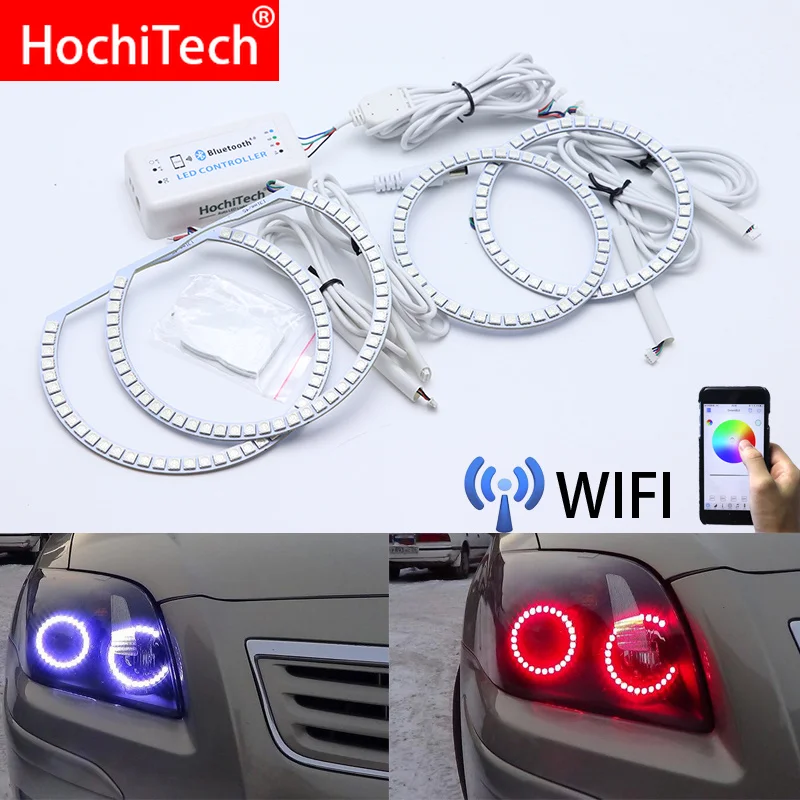 Wifi Wireless RGB Multi-Color LED Angel Eye Rings Day Light DRL for Toyota Avensis T250 2003 2004 2005 2006 2007 2008 2009
Wifi Wireless RGB Multi-Color LED Angel Eye Rings Day Light DRL for Toyota Avensis T250 2003 2004 2005 2006 2007 2008 2009