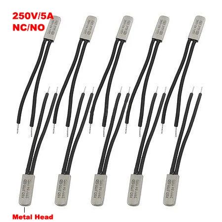 15 20 30 Degree Celsius KSD9700 250V 5A Normal Open Close NO NC Bimetal Thermal Protector Thermostat Temperature Control Switch
15 20 30 Degree Celsius KSD9700 250V 5A Normal Open Close NO NC Bimetal Thermal Protector Thermostat Temperature Control Switch