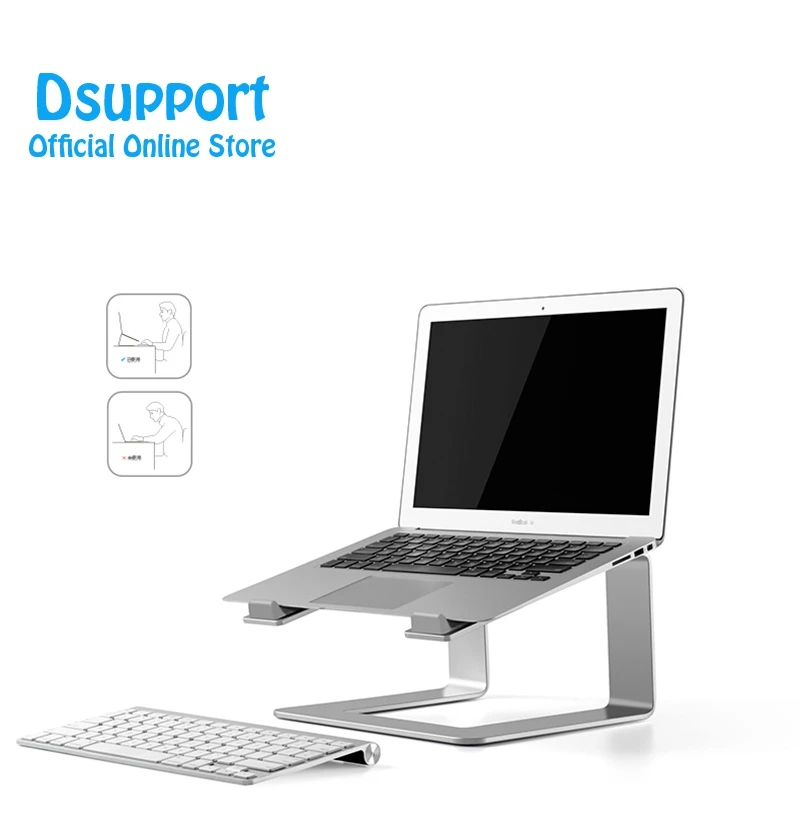 Aluminum Alloy Laptop Stand Angle 15 degree for Home/Office 11-17 inch Notebook AP-9
Aluminum Alloy Laptop Stand Angle 15 degree for Home/Office 11-17 inch Notebook AP-9