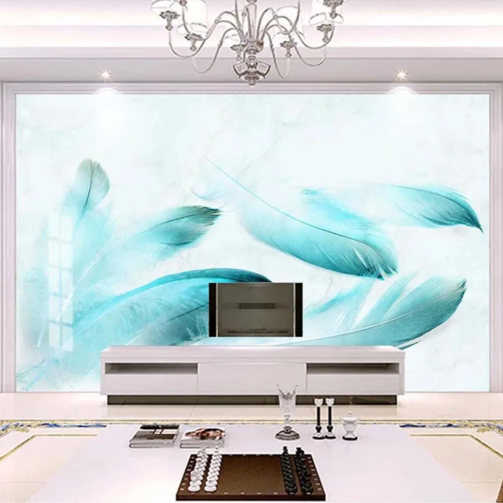 European 3D Marble Feather Wallpaper Photo Mural Living Room Bedroom Home Wall Decor 3d Wall Paper Roll for Walls 3 d
European 3D Marble Feather Wallpaper Photo Mural Living Room Bedroom Home Wall Decor 3d Wall Paper Roll for Walls 3 d