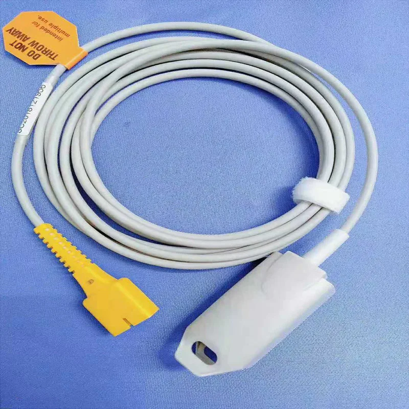 FREE SHIPPING Compatible For MEK MP100/110/400/500,Adult Fingerclip Spo2 Sensor Probe Pulse Oximeter Probe TPU 1M
FREE SHIPPING Compatible For MEK MP100/110/400/500,Adult Fingerclip Spo2 Sensor Probe Pulse Oximeter Probe TPU 1M