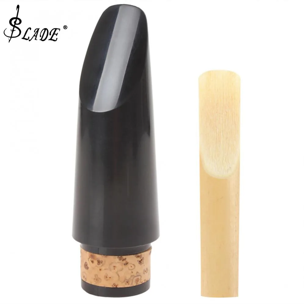 SLADE Professional Portable Durable 90mm Plastic Clarinet Mouthpiece with Bamboo Reed Clarinet Replacement Parts & Accessories
SLADE Professional Portable Durable 90mm Plastic Clarinet Mouthpiece with Bamboo Reed Clarinet Replacement Parts & Accessories