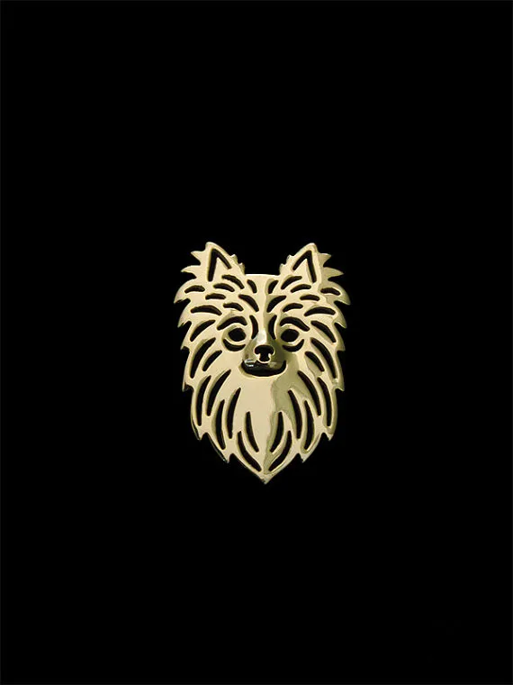 New 2016 Classic Animal Long Haired Chihuahua Dog Broche Gold Silver Designer Brooch For Men Overwatch Gift For Friend Father
New 2016 Classic Animal Long Haired Chihuahua Dog Broche Gold Silver Designer Brooch For Men Overwatch Gift For Friend Father