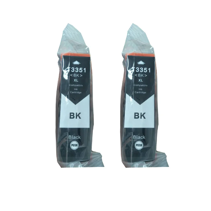 2 Pack T3351 Black 33XL Full Ink Cartridge for Epson Expression Premium XP-640 XP-530 XP-830 XP-635 XP-900 XP-630 XP-540 XP-645
2 Pack T3351 Black 33XL Full Ink Cartridge for Epson Expression Premium XP-640 XP-530 XP-830 XP-635 XP-900 XP-630 XP-540 XP-645