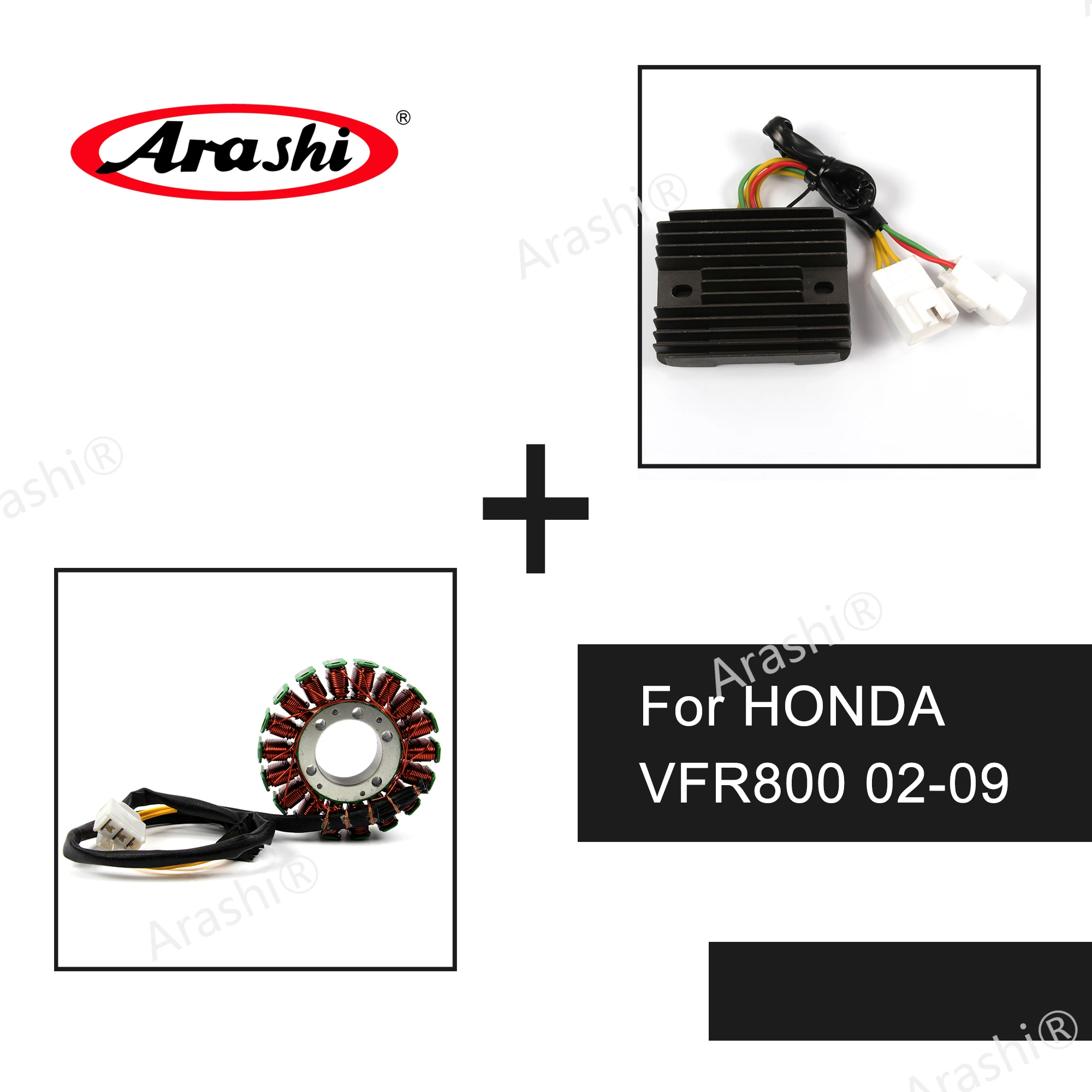 Arashi For HONDA VFR800 02-09 Voltage Rectifier Regulator Engine Stator Coil VFR 800 2002 2003 2004 2005 2006 2007 2008 2009
Arashi For HONDA VFR800 02-09 Voltage Rectifier Regulator Engine Stator Coil VFR 800 2002 2003 2004 2005 2006 2007 2008 2009