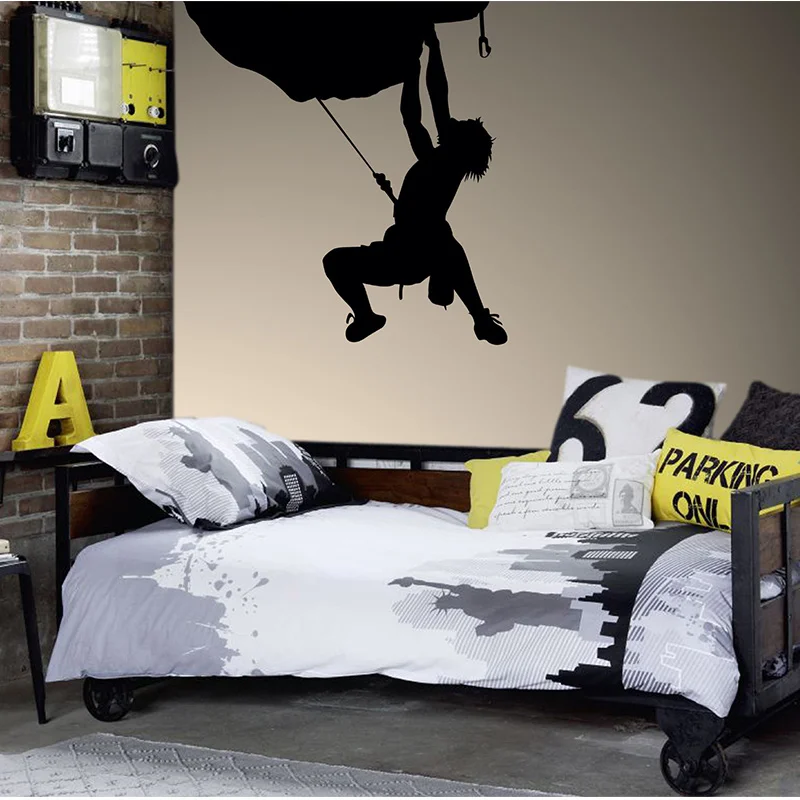 ROCK CLIMBING extreme sport birthday gift ART Wall Sticker vinyl wall decal home decor
ROCK CLIMBING extreme sport birthday gift ART Wall Sticker vinyl wall decal home decor