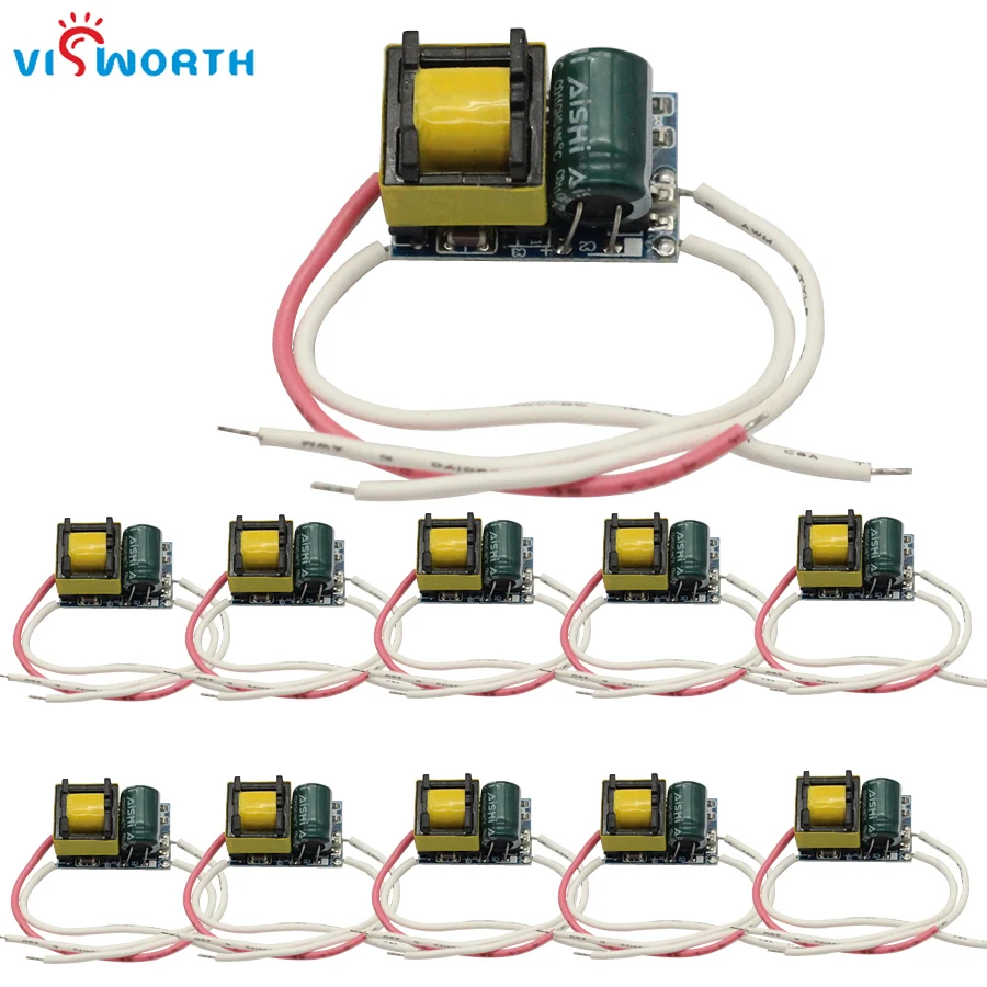VisWorth (10 шт./лот) Высокое качество 5*1 Вт Светодиодный драйвер снаружи 5 Вт 300mA 5 Вт источник питания лампы светодиодный трансформатор вход 110 В переменного тока 220 в 240 В
VisWorth (10 шт./лот) Высокое качество 5*1 Вт Светодиодный драйвер снаружи 5 Вт 300mA 5 Вт источник питания лампы светодиодный трансформатор вход 110 В переменного тока 220 в 240 В