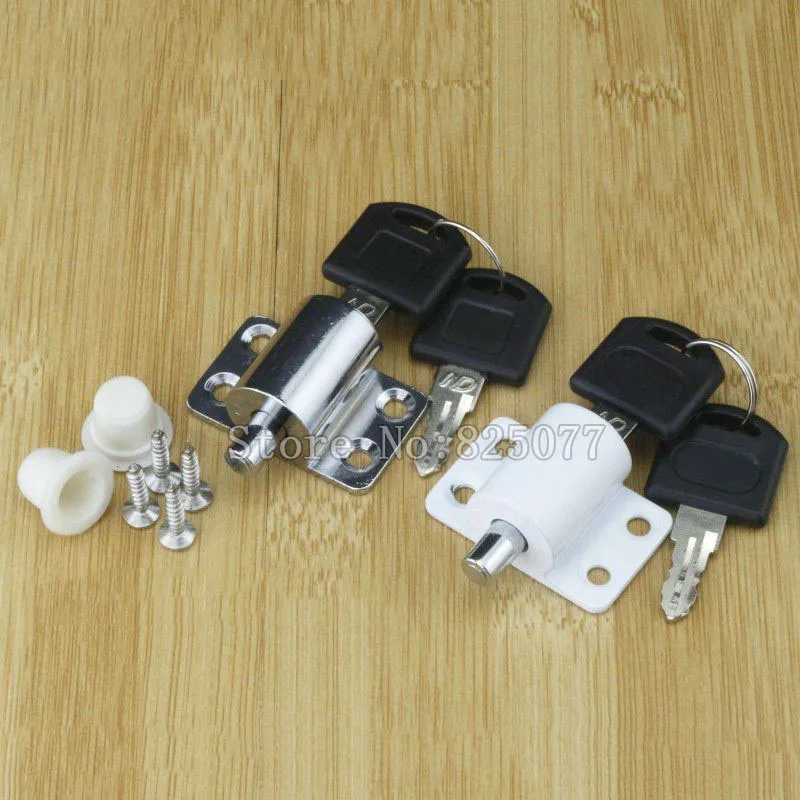 5PCS Sliding Door Window Lock with Key Child Safety Protection Lock Anti-Theft Door Push Lock Silver or White KF1072
5PCS Sliding Door Window Lock with Key Child Safety Protection Lock Anti-Theft Door Push Lock Silver or White KF1072