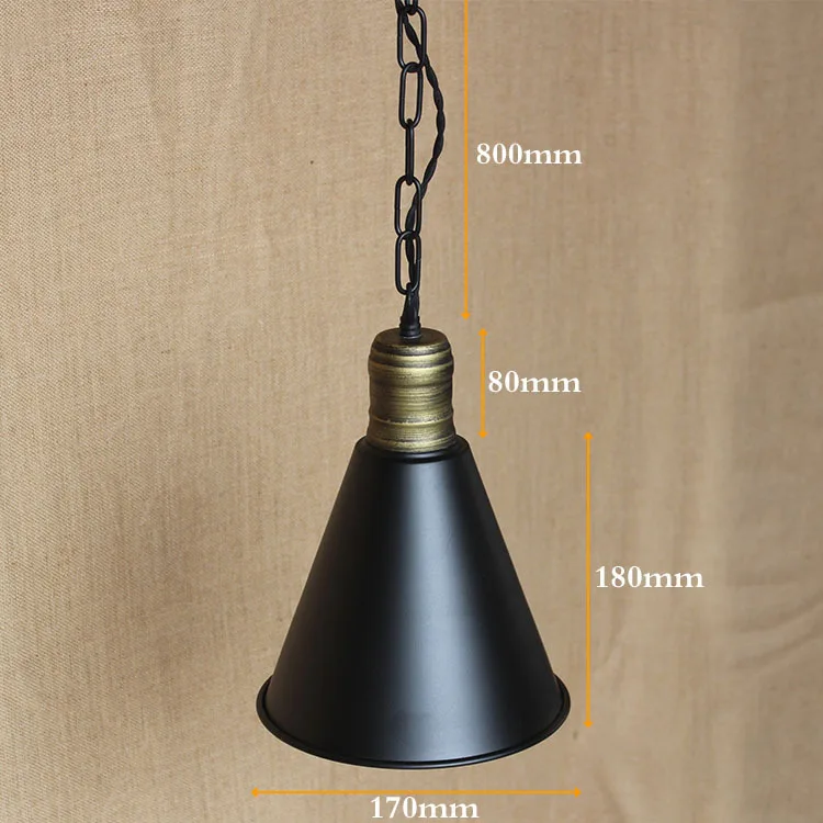 IWHD Iron Retro Pendant Light Fixtures Loft Vintage Industrial Hanging Lamp LED Black Bedroom kitchen Lamparas Home Lighting
IWHD Iron Retro Pendant Light Fixtures Loft Vintage Industrial Hanging Lamp LED Black Bedroom kitchen Lamparas Home Lighting