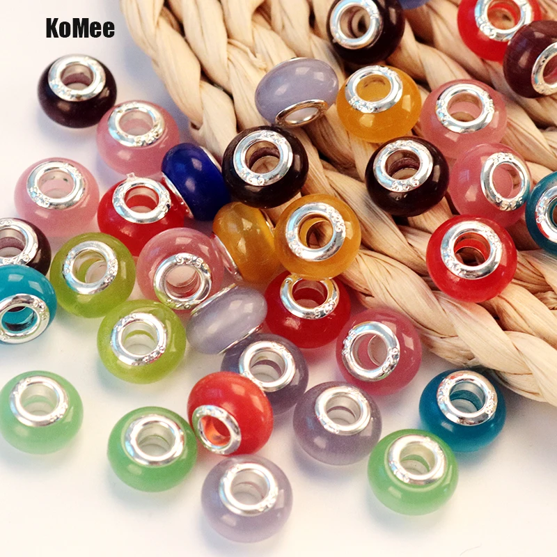 50pcs 9*14MM Random mixed color Cat Eye Big Hole Beads For European Charm Bracelets 5mm hole Free shipping
50pcs 9*14MM Random mixed color Cat Eye Big Hole Beads For European Charm Bracelets 5mm hole Free shipping
