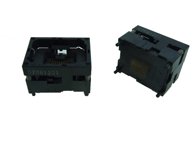 BGA64 IC testing seat Test Socket test bench block Aging seat 10mm*13mm 1.0MMM for STI7105-BUC m28w320FST and so on
BGA64 IC testing seat Test Socket test bench block Aging seat 10mm*13mm 1.0MMM for STI7105-BUC m28w320FST and so on