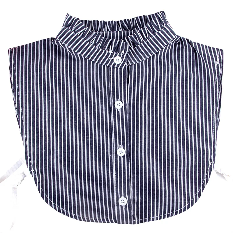 YSMILE Y Fashion New Women Personality Striped Ruffle Stand Fake Collar Female Lady All Match Decorative Clothes Accessories
YSMILE Y Fashion New Women Personality Striped Ruffle Stand Fake Collar Female Lady All Match Decorative Clothes Accessories
