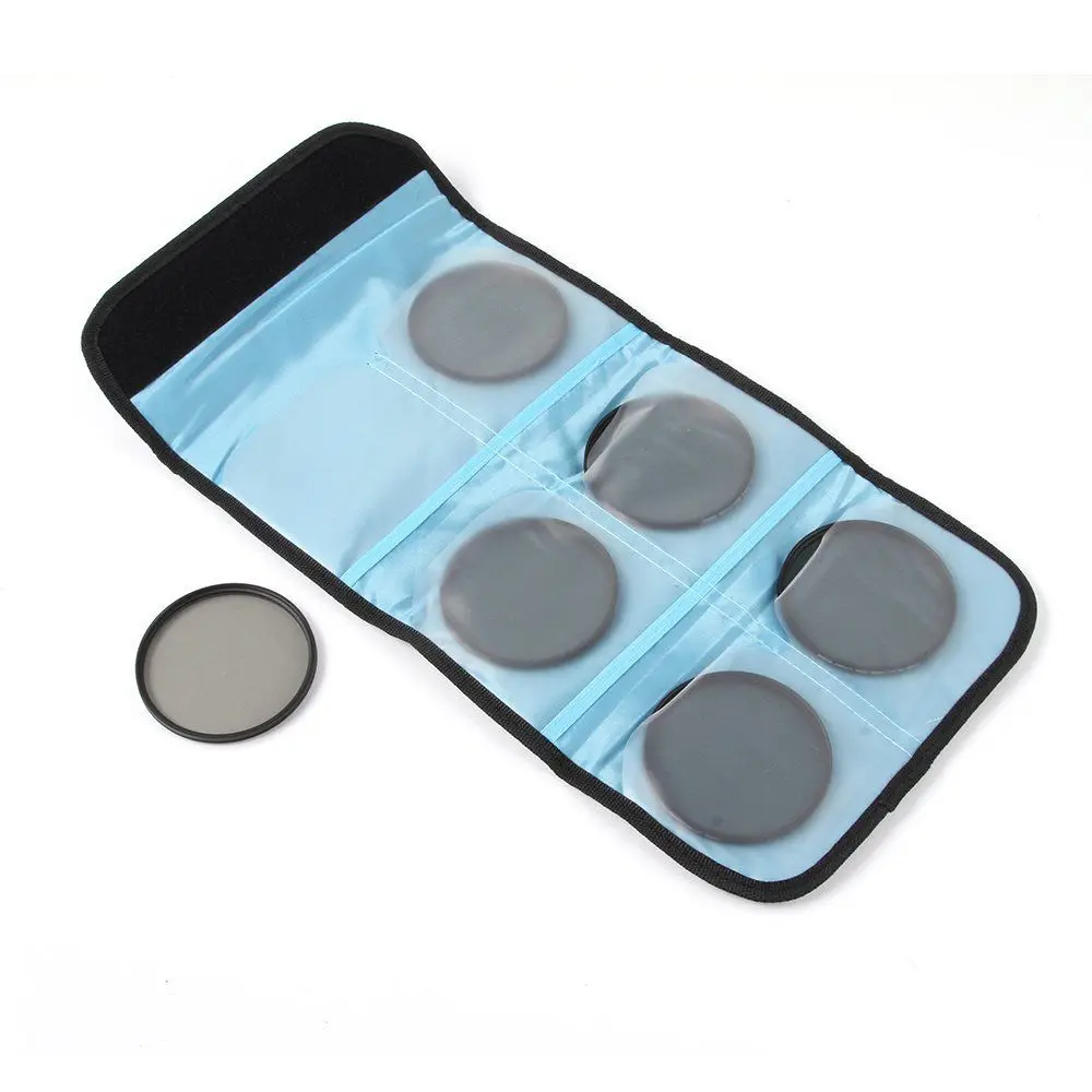FOTGA Portable 6 Slot Pocket Lens Filter Wallet Case Bag Pockets for Cokin P Serie or CPL UV 25-82 mm
FOTGA Portable 6 Slot Pocket Lens Filter Wallet Case Bag Pockets for Cokin P Serie or CPL UV 25-82 mm
