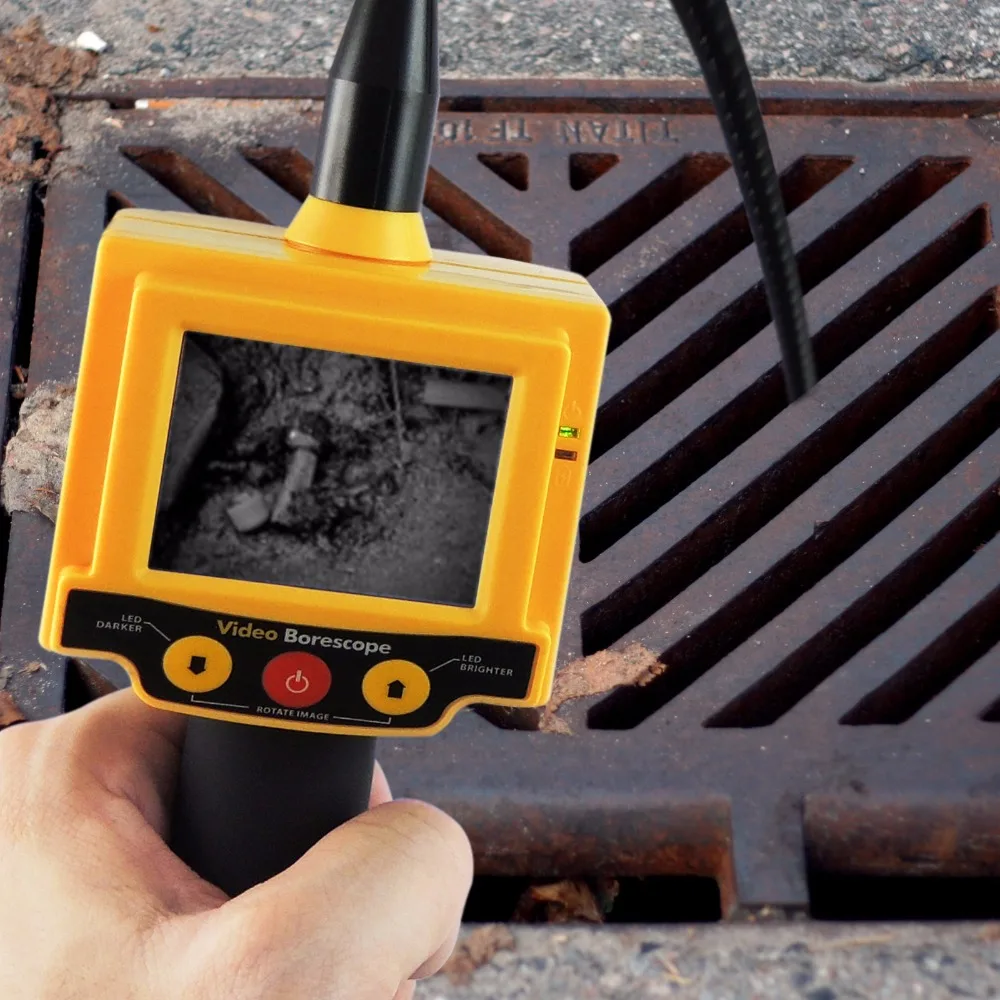 Industrial Borescope 2.4" LCD with 10mm Camera Tube Built-in Probe & LED Light for Car Engine, Industrial Field Etc.
Industrial Borescope 2.4" LCD with 10mm Camera Tube Built-in Probe & LED Light for Car Engine, Industrial Field Etc.