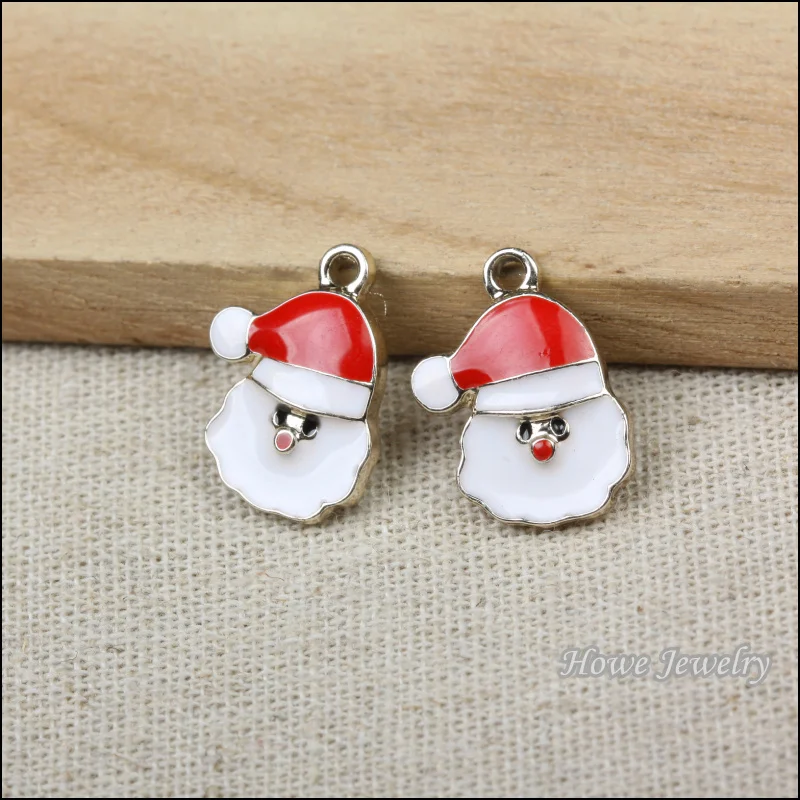 Wholesale 55 pcs/lot Enamel Alloy Gold-color jewelry Santa Claus pendants charms for bracelet necklace DIY jewelry making80003
Wholesale 55 pcs/lot Enamel Alloy Gold-color jewelry Santa Claus pendants charms for bracelet necklace DIY jewelry making80003